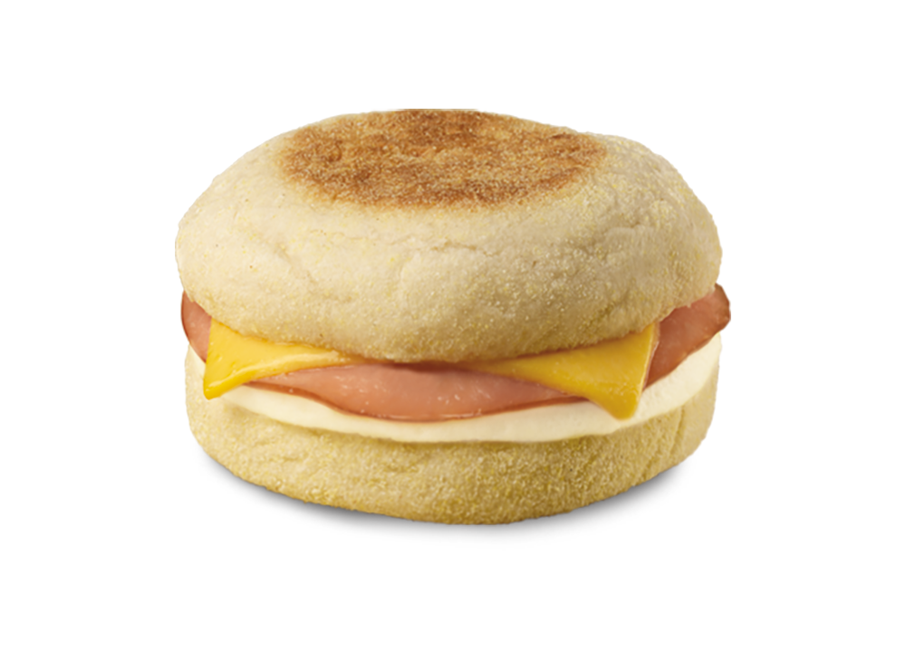 Canadian Bacon, Egg & Cheese Muffin